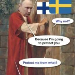 Putin dont join NATO Svezia Finlandia